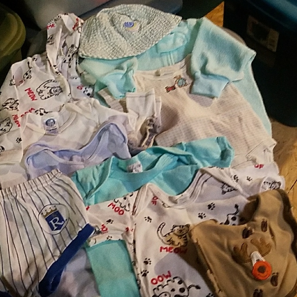Small baby boy items
